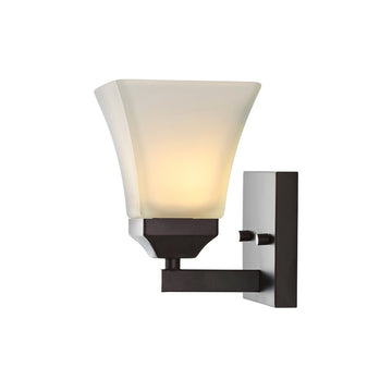 Staunton Iron/Glass Modern Cottage LED Vanity Light - JONATHAN Y